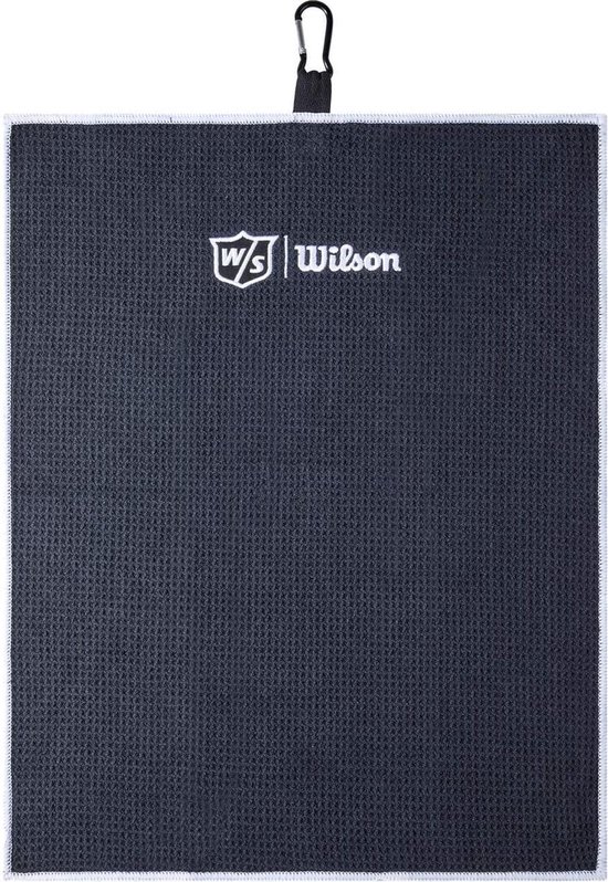 Wilson Staff Tri-Fold Golfhanddoek - Zwart van Merkloos — afbeelding 3