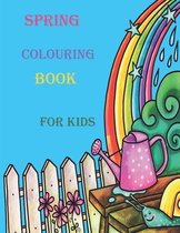 spring colouring book for kids