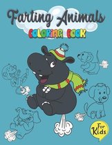 Farting Animals Coloring Book For Kids