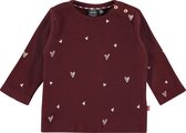 Babyface T-Shirt Long Sleeve Meisjes T-shirt - Red Velvet - Maat 50