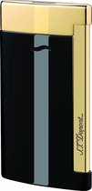 ST Dupont Slim 7 aansteker - Zwart/Goudkleurig
