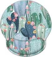 Moodadventures | Muismatten | Muismat Ergonomisch Desert Cactus | Met Polssteun