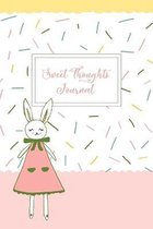 Honeysuckle the Little Bunny- Sweet Thoughts Journal