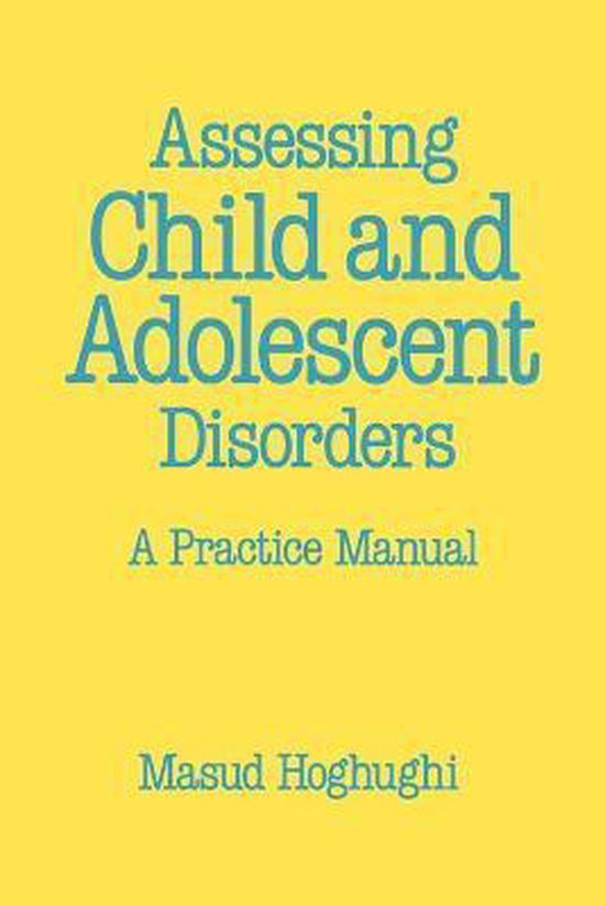 Assessing Child and Adolescent Disorders - cover