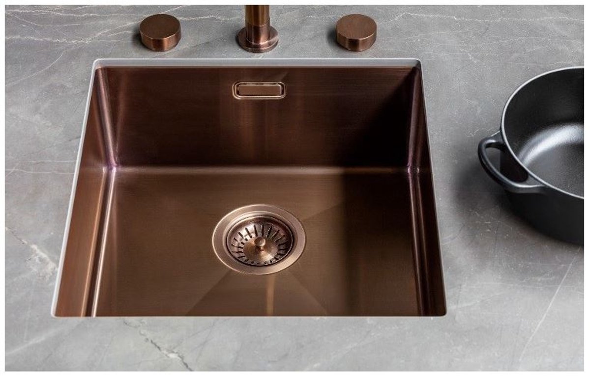 Lanesto Urban Copper / Koper 615 50x40 spoelbak