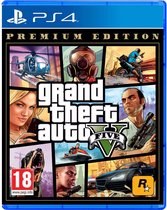 Cover van de game GTA 5 - Premium Edition - PS4