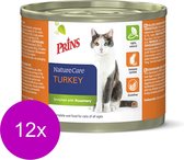 Prins Naturecare Cat Dinde - Nourriture pour chats - 12 x 200 g