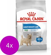 Royal Canin Ccn Light Weight Care Mini - Nourriture pour chiens - 4 x 1 kg