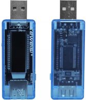 USB spanning tester / volt meter/ USB stroom tester Keweisi KWS-V20/spanningszoeker/multimeter/voltagetester