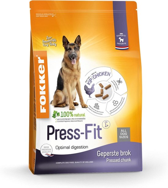 Fokker - Press-Fit Hondenvoer 13 KG