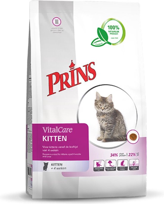 Prins VitalCare Kitten 10 kg | bol.com