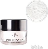 Profinails – acryl powder – white/wit – 20gr