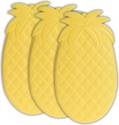 Splendole Koelelementen - 3 stuks - Ananas vorm - Freezpack voor koeltassen