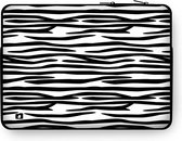 Laptophoes 15 inch – Macbook Sleeve 15" - Zebraprint