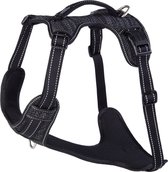 Rogz Explore Harness Lined Black - Harnais pour chien - 66-95 cm