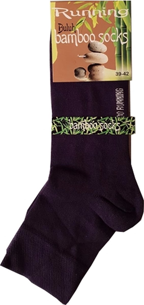 Soga - 6-Pack - Badstof Sportsokken - Lage Sneakerpasvorm - Heren / Dames - marine - 35-38 - 002