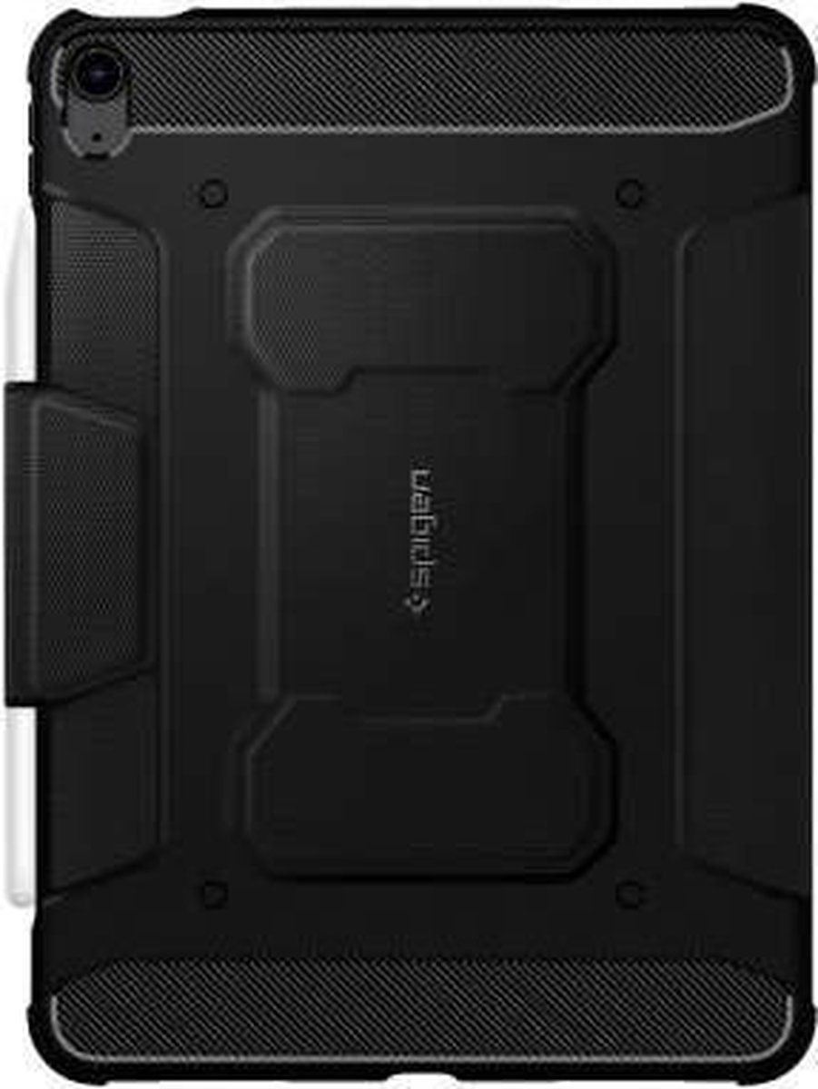 Spigen - Apple iPad Air 4 2020 - Rugged Armor Pro Case Tablethoes - Zwart