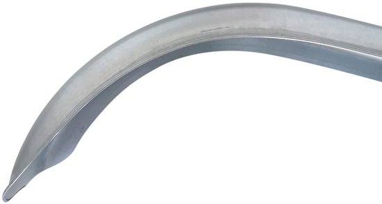 Garde-boue tandem métallique 1520x220x380 mm