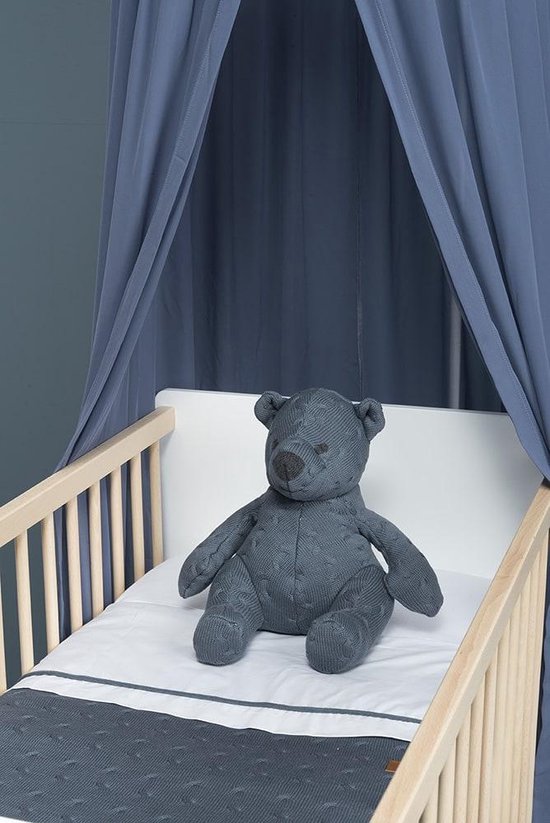 Baby's Only Klamboe baby & kinderkamer - baby hemeltje - Vintage Blue - 200 cm - Met lusjes voor decoratie accessoires — afbeelding 2