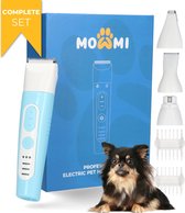 MOWMI® Draadloze Huisdier Trimmer Kat & Hond – 4-in-1 Trimmer Set – Hondentondeuse – USB Oplaadbaar – Dierentrimmer - incl. Nagelvijl