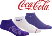 COCA COLA SOKKEN - Coke sneakers - 43/46  - mauve - 6 paar
