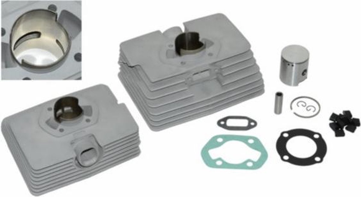 Cilinder + zuiger supertherm Zundapp 45mm alukit