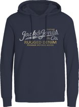 JACK&JONES JPRBLUBOOSTER SWEAT HOOD JULY 2021 Heren Trui - Maat S