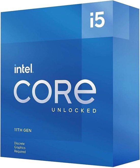 INTEL - Intel Core i5-11400 processor - 6 cores / 4,4 GHz - Socket 1200 - 65W