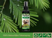 Tik-Tak vachtspray - 100% natuurlijk - voor honden - 100 ml - teken - geurspray - eenvoudig in gebruik - veilig en makkelijk - made in Holland