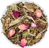 Rose Garden - Losse Thee - Deze thee is zacht en fris met de smaak van rozenblaadjes - 45 gram Amberpot