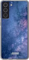 6F hoesje - geschikt voor Samsung Galaxy S21 FE -  Transparant TPU Case - Perfect Stars #ffffff