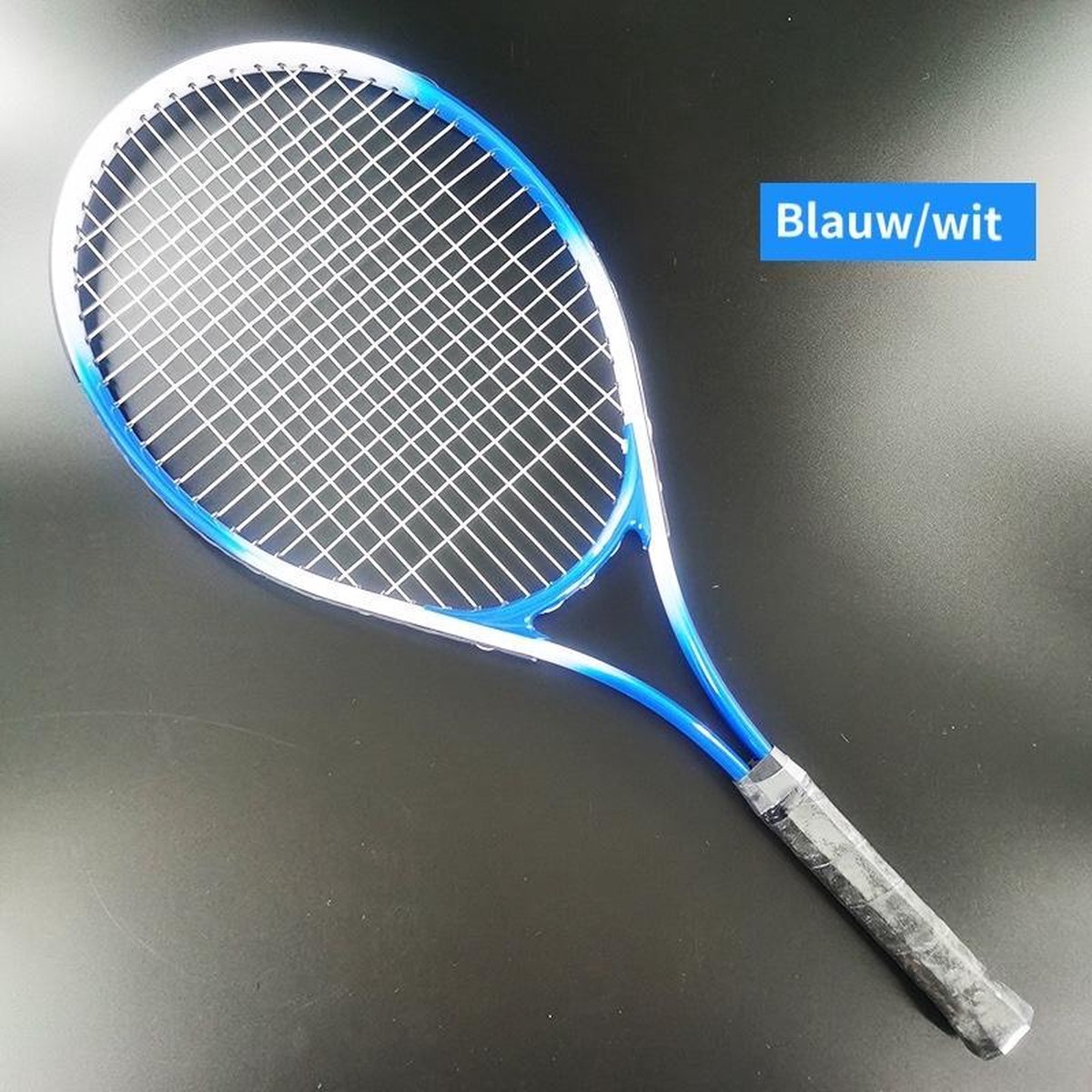 Drank aanvaardbaar faillissement jinyu Tennisracket - Tennisracket - Tennis - Blauw/Wit | bol.com