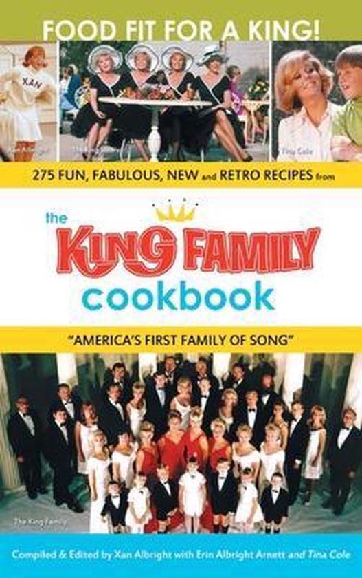 The King Family Cookbook (hardback) - cover