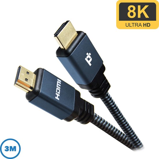 PrimeTech Premium 8K Ultra HD 2.1 HDMI Kabel (3 Meter) - 48Gbit/s High  Speed - 24K... | bol.com