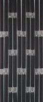 Vliegengordijnenexpert Vliegengordijn Hulzen - Zwart 100 x 240 cm