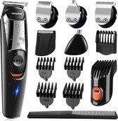 Tondeuse | Baardtrimmer | Neustrimmer | 5- in 1 | Waterdicht | Batterij