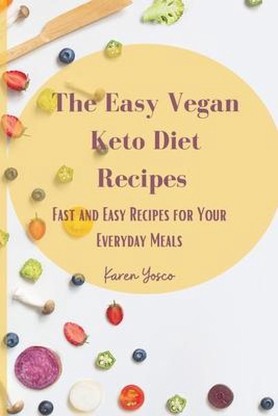 The Easy Vegan Keto Diet Recipes - cover