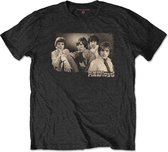 Pink Floyd Heren Tshirt -M- Sepia Cravats Zwart