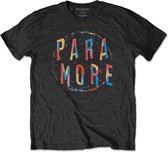 Paramore Heren Tshirt -2XL- Spiral Zwart