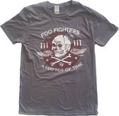 Foo Fighters Heren Tshirt -M- Matter Of Time Grijs