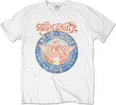 Aerosmith - Aero Force Heren T-shirt - XL - Wit