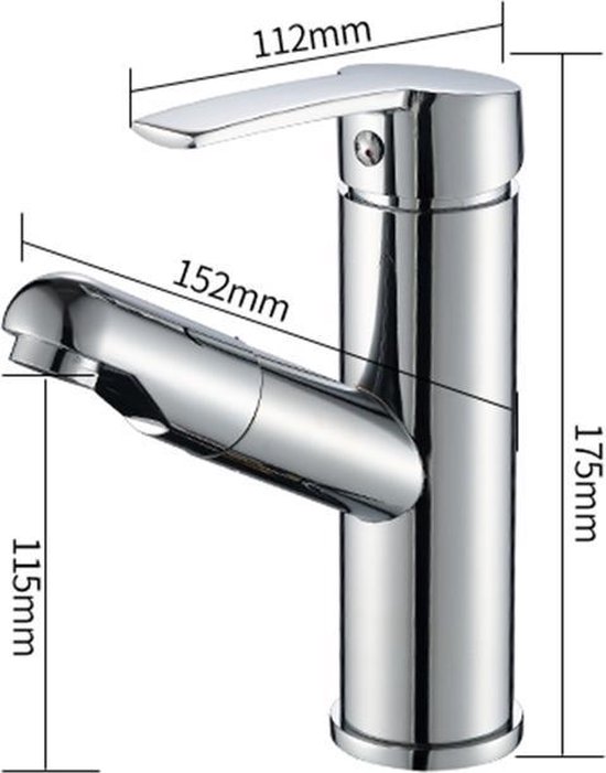 Hansgrohe Rebris E 1-gats Highriser Wastafelkraan 240 Coolstart Z Waste Chroom