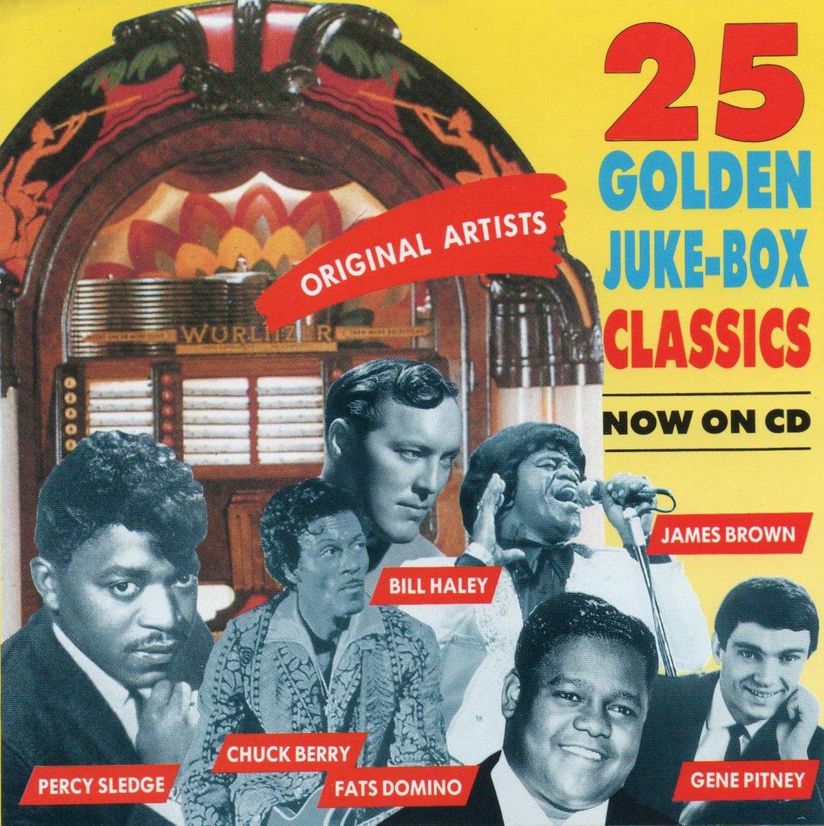 25 Golden Juke-Box Cassics - Cd Album - Carl Perkins, Fats Domino, Bill Haley, Gene Vincent, Chuck Berry, Chubby Checker, Percy Sledge