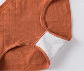 Menstruatie Ondergoed - Tieners - Vrouwen - Period underwear - Maat 34/36 - Burnt Orange