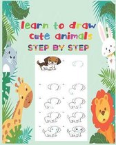 learn to draw cute animals step by step
