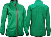 Avento Softshell Jack Getailleerd - Dames - Smaragd/Fuchsia/Zwart - 40