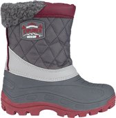 Winter-grip Snowboots - Northern Peak - Antraciet/Grijs/Bordeaux - 33/34