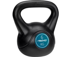 Avento Kettlebell - 6 kg - Zwart