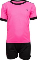 Avento Sportset Madrid - Junior - Fluorroze/Zwart - 140