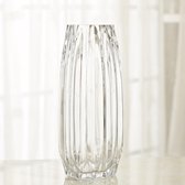 Vaas - Glas - Doorzichtig - Transparant - 31 cm